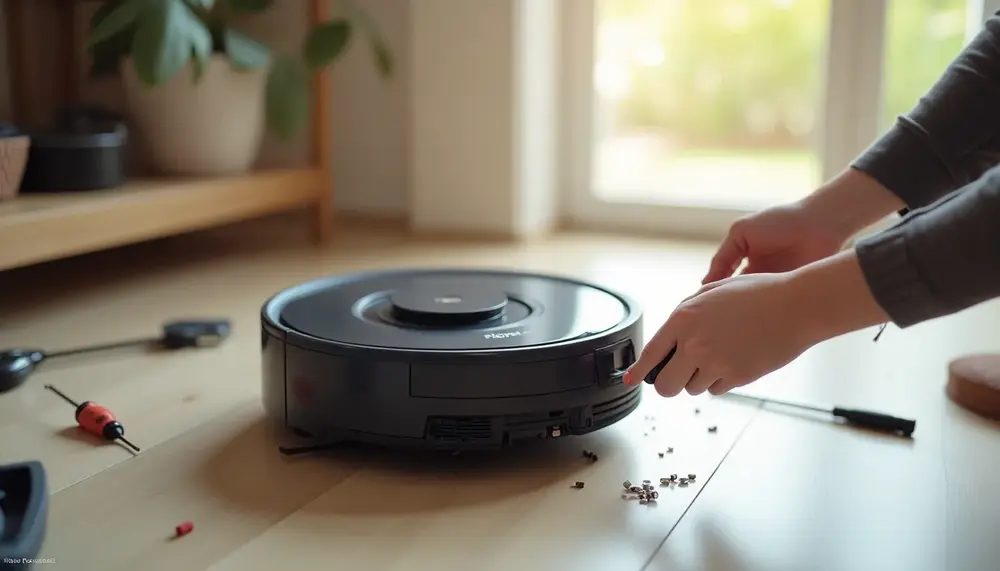 Do-it-yourself: Saugroboter Reparatur Schritt für Schritt erklärt
