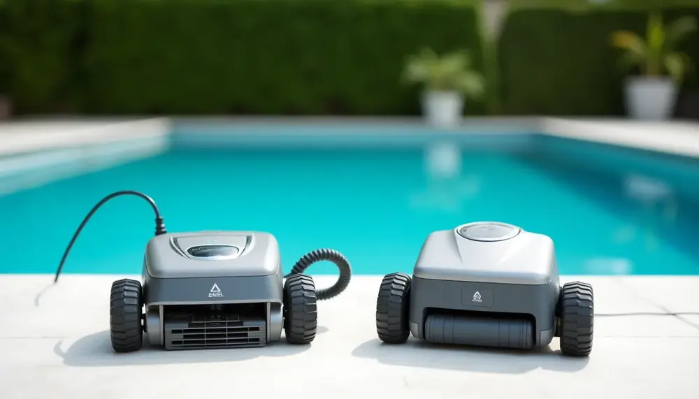 Vergleich: Poolroboter mit Schlauch vs. kabellose Modelle