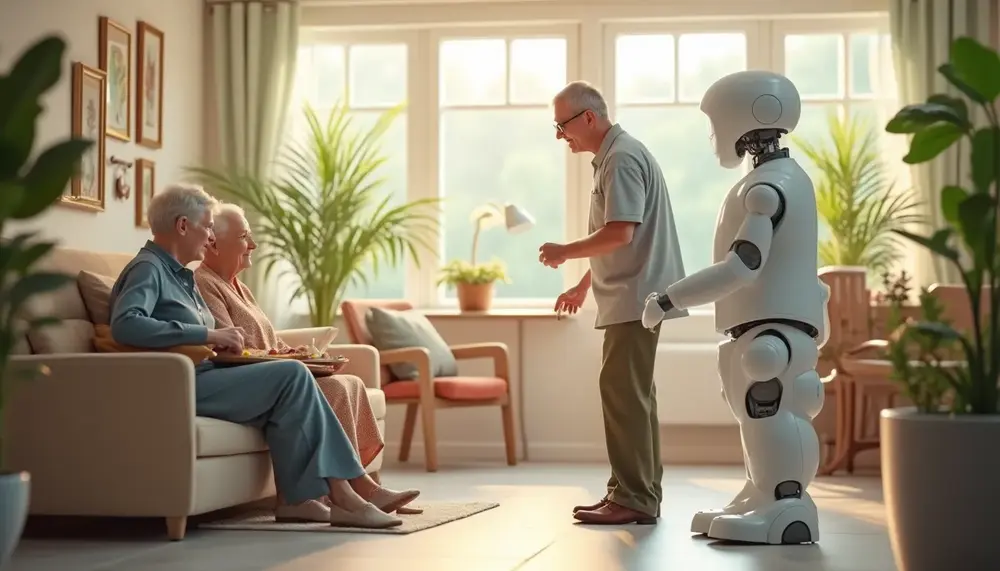 Zukunft im Altenheim: Wie Roboter den Alltag verändern